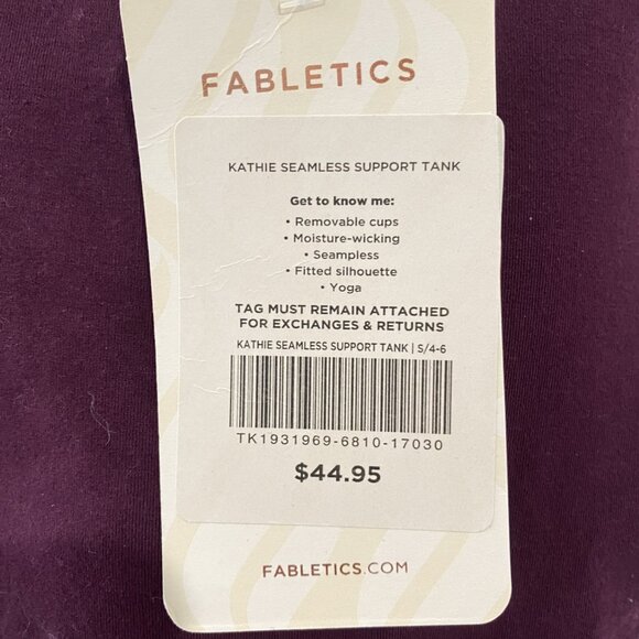 2 Fabletics Kathie seamless support tank size Small - Picture 6 of 10